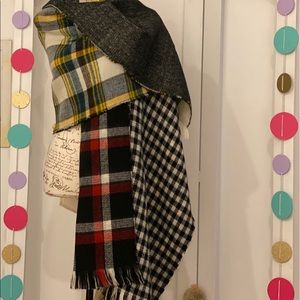 Steve Madden blanket scarf NWOT - 4 patterns